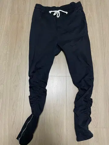 h&m 블랙 조거 팬츠 30