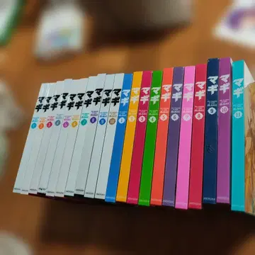 기념 할인 DVD 마기 전 10권 및 1~11권 중 10권 DVD 없음