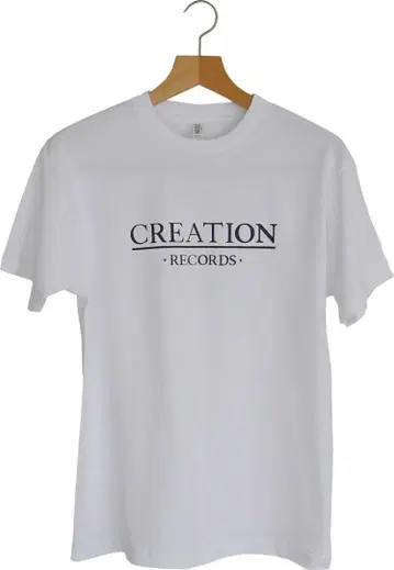 [새상품] Creation Records 티셔츠 M Oasis 밴드