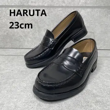 [ 컨디션 최상 ] HARUTA 하루타 ARVIN 블랙 로퍼 23