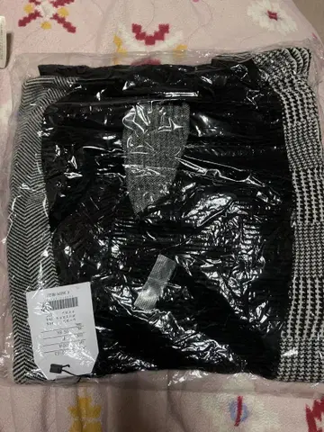 안티카 하운드투스 체크 x 헤링본 모찌모찌 가디건
