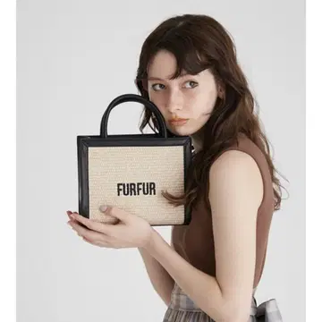 FURFUR 로고 토트백