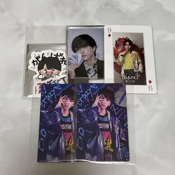 MAZZEL Parade 스티커 에이키 트레이딩 카드 BMSG