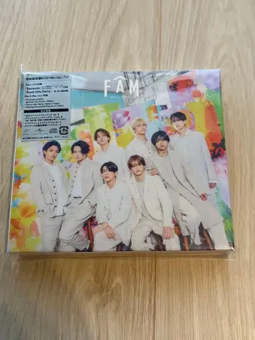 timelesz FAM 앨범 초회 한정판 B (CD + Blu-ray)