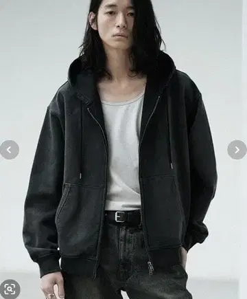 WYM HEAVY OZ DOUBLE ZIP PARKA 블랙 계열 M