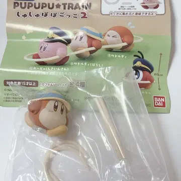 별의 커비 스크런치포포 놀이 2 와돌디 모자 가챠 캡슐 토이