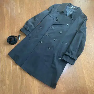 BEAMS LIGHTS 블랙 트렌치코트 corDURA