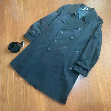 BEAMS LIGHTS 블랙 트렌치코트 corDURA