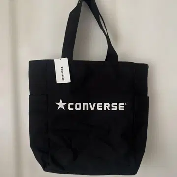 CONVERSE 블랙 토트백