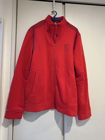 레어 페라리 푸마 Ferrari 빨간색 트랙 자켓 M L 상당