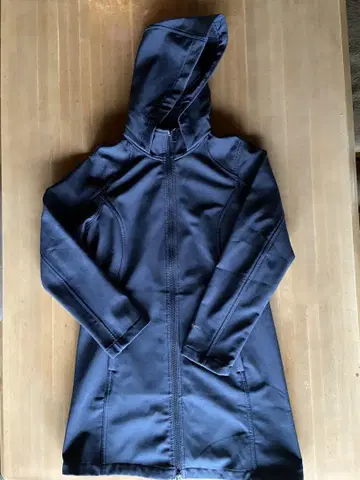 Eddie Bauer 후드 부착 네이비 후드티 플리스 안감 부착