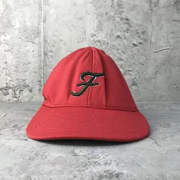 cb35 구제 의류 캡 빨간색 90s Y2K