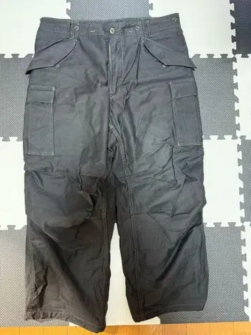 와이퍼 M65 카모플라쥬 블랙 염색 카고 팬츠