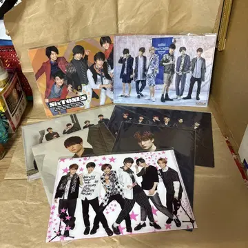 SixTONES 클리어 파일 7장 세트