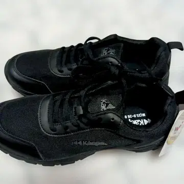 Kappa 블랙 스니커즈 W 25.0-26.0