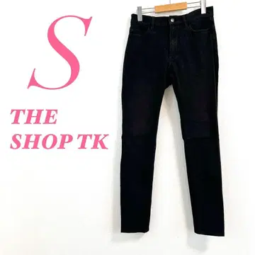 더 샵 TK 블랙 스키니 데님 S 청바지 캐주얼
