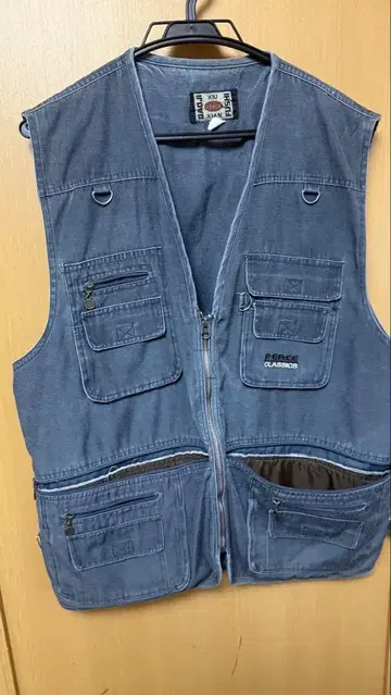 GAOJI XIU 낚시용 조끼 XL 파랑