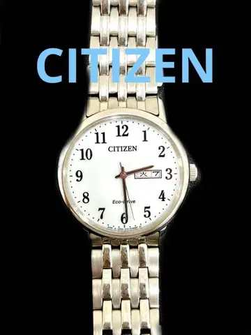 [ 특가! ] CITIZEN 에코드라이브 실버 시계