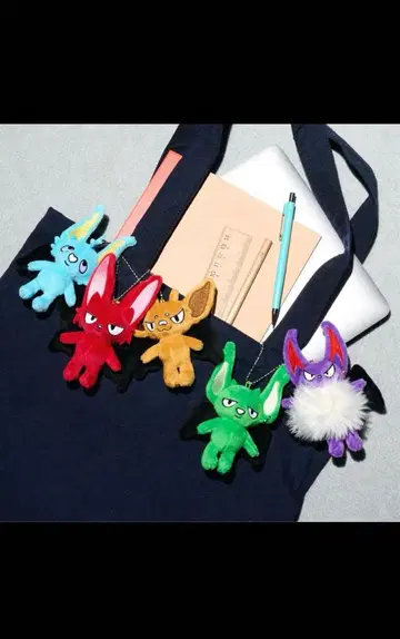 BB5 tiny 봉제 인형 5체 세트