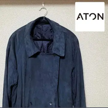 에이톤 ATON 웨더 스웨이드 스탠드 필드 코트