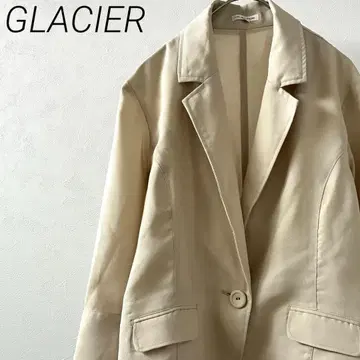 GLACIER 테일러드 자켓 포켓 부착 심플 빅 겉옷