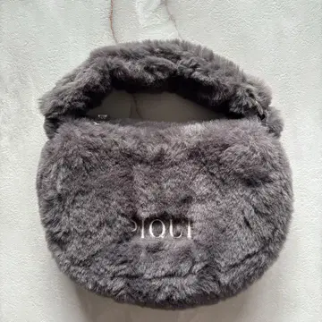 젤라피케 그레이 퍼 토트백 약 20cm x 30cm