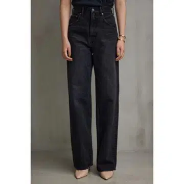 AZUL DENIM/15TH 하이웨스트 와이드 데님