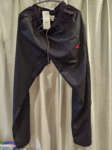 미즈노 블랙 팬츠 XL 32MDA12596