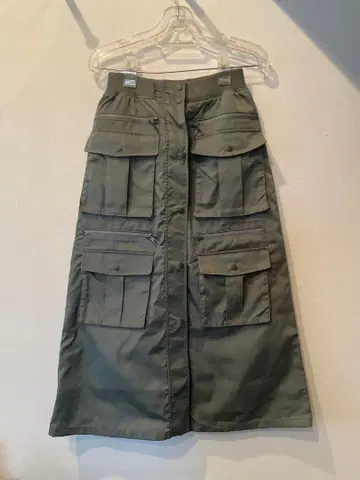 spick&span 올리브 그린 타이트 스커트 4 포켓