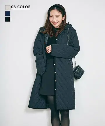 베이스먼트 온라인 퀼팅 코트