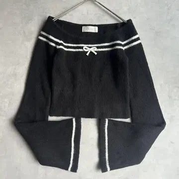 완판템 새상품급 앤 마리 Blair ribbon knit tops 니트