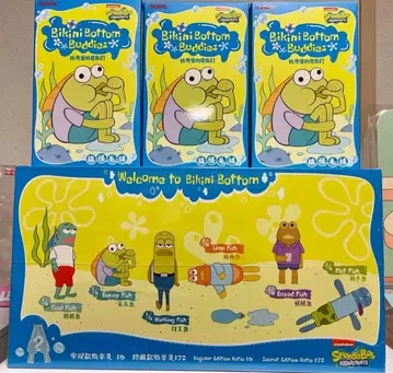 POPMARTBikini Bottom Buddies 3개 세트