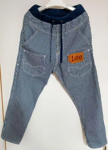 메르시보쿠 lee 히코리 뒤앞 데님 팬츠