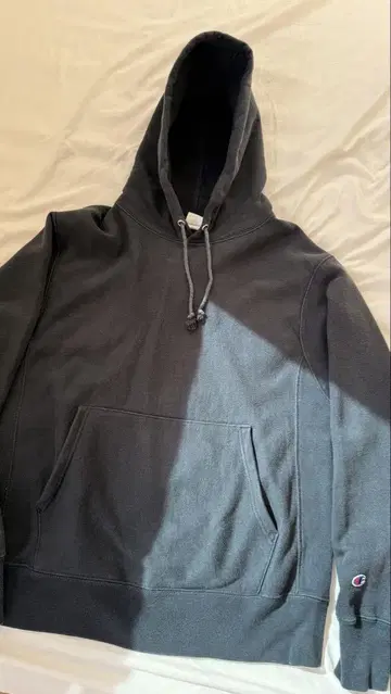 Champion 블랙 후디 L 사이즈