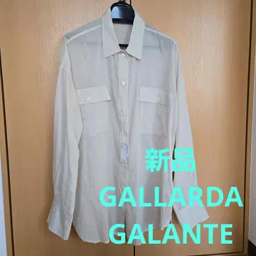 새상품 GALLARDA GALANTE 긴팔 셔츠 아이보리