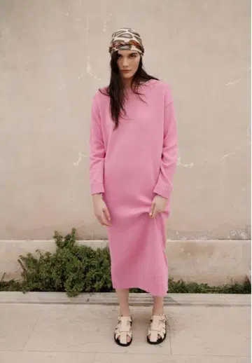 ZARA 자라 니트 롱 원피스