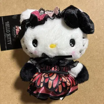 산리오 키티 헬로키티 마스코트 홀더 버터플라이 키티
