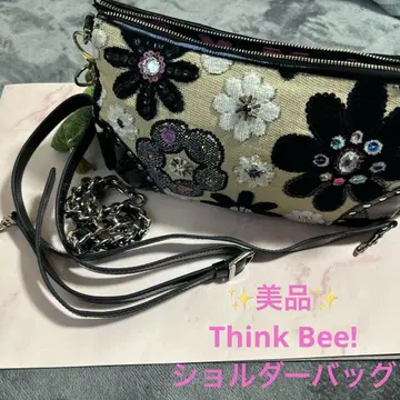 [ Think Bee! ] 숄더백 참, 천 가방 포함