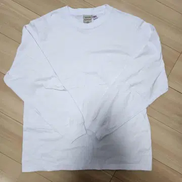 Goodwear 화이트 롱 슬리브 T셔츠 L