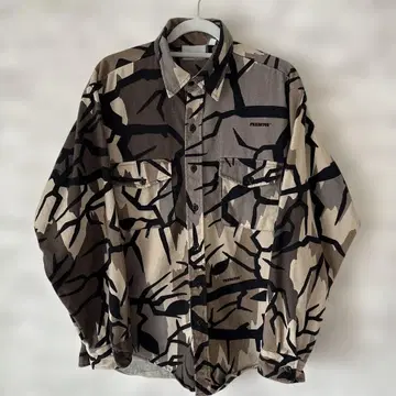 90s PREDATOR CAMO 긴팔 셔츠 USA제