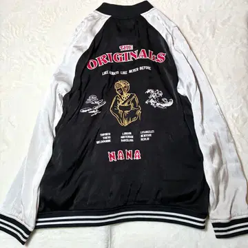 레어 nana judy 스카잔 [ XL 사이즈 ] 자수 로고 백 디자인