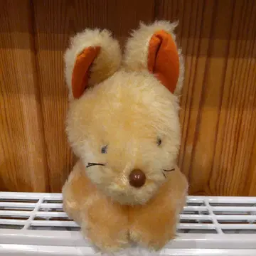 구 산리오 여우 봉제 인형 쇼와 레트로 1981년