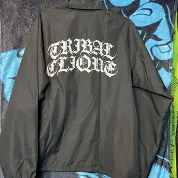 TRIBAL CLIQUE 나일론 자켓 블랙 M 사이즈