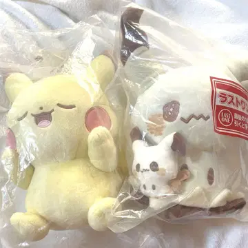 포켓몬 포피스 제일복권 미미큐 피카츄 봉제 인형