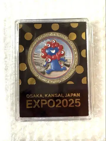 미야쿠미야쿠 풀컬러 3D 메달 오사카 만박 EXPO 2025 코인