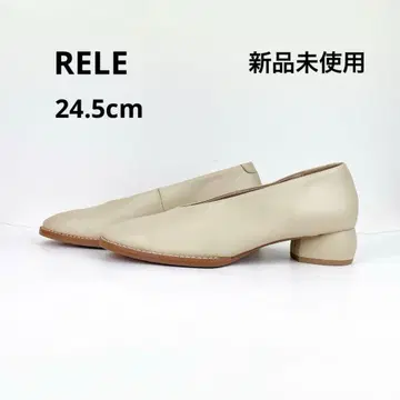 [ 미사용 새상품 ] 양가죽 V컷 아이보리 RELE