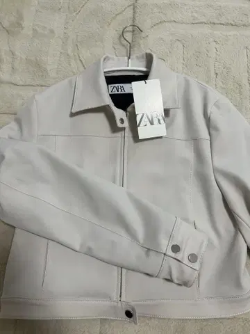 ZARA 화이트 그레이 자켓