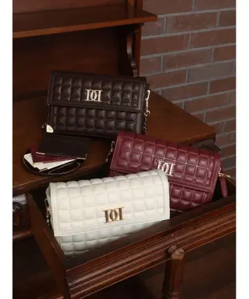 Darich 초콜릿 퀼트 백