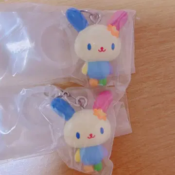 산리오 캐릭터즈 올스타 가챠 메지루시 액세서리 우사하나