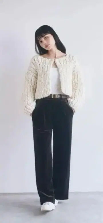 브라운 벨로아 이지 팬츠 CONNSE